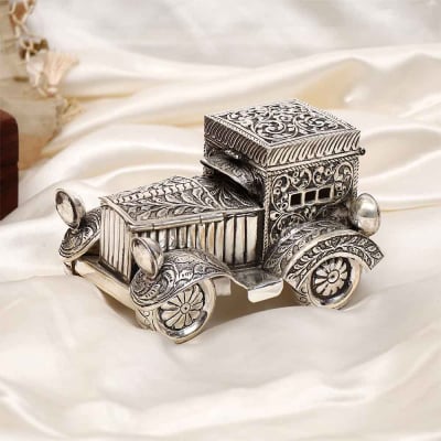 340VA8668 | Vaibhav Jewellers Antique Silver Fancy Car 340VA8668