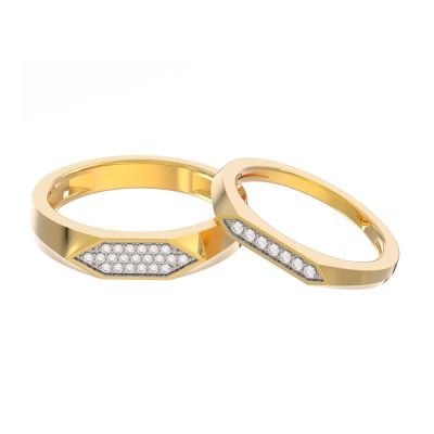 148G9573-148G9595 | 18K Diamond Fancy Couple Rings 148G9573-148G9595