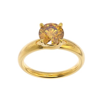Buy UrusGems Ceylon Yellow Sapphire Stone Gold Ring Precious Pila Pukhraj  Stone 7.25 Ratti Original Certified Ring Asali Pukhraj ki Anguthi  Pushparagam Stone Ring For Women & Men पुखराज रत्न ओरिजिनल रिंग