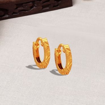 1 PCS Mix Design Cute Small Zircon Hollow Heart 6 mm Circle Earring Gold  Color Copper Ear Piercing Hoop Cuff Jewelry - AliExpress