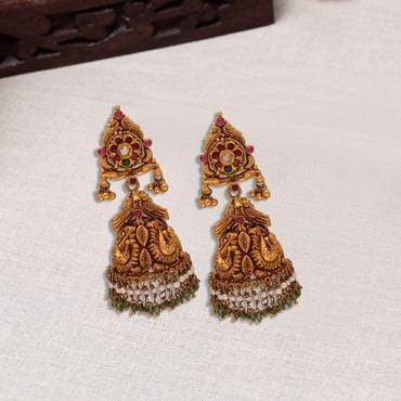 Top more than 224 butta earrings designs gold best