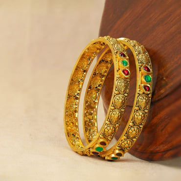 Buy Gold Bangles and Rings for Women Fashion Bangles Online in India - Etsy
