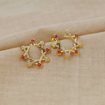 Discover 263+ gold stud earrings new models super hot