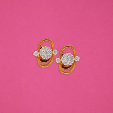 Bee Mee Diamond Stud Earrings For Kids Online Jewellery Shopping India |  Yellow Gold 18K | Candere by Kalyan Jewellers