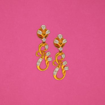 1.46 CT Diamond Ruby Pendant and Earrings Set – Virani Jewelers