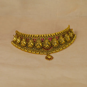 Gold Necklace Designs | Gold Choker Necklace | Gold Jewellery Designs #gold​  - YouTube | Gold choker necklace, Gold bride jewelry, Gold necklace designs