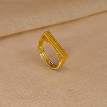 Buy 10K Yellow Gold Band Ring, Diamond-cut Band Ring, Promise Ring, Gold  Ring For Her, Gold Band Engagement rings 1.35 Grams (Size 9.0) at ShopLC.
