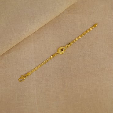 Diamond Line Hinged Bangle Bracelet in White Gold | Borsheims