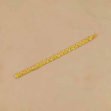 24k Gold Bracelet For Men Fashionable Yellow Hand Chain Gold Filled Jewelry  For Weddings, Anniversaries, And Birthdays From Respectedate, $17.6 |  DHgate.Com