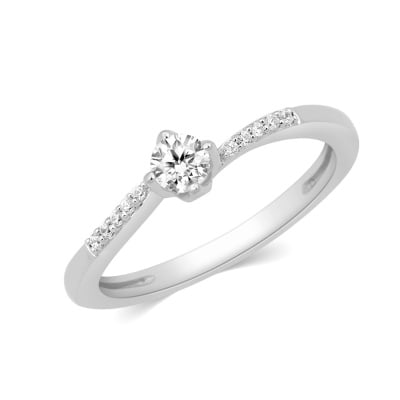 JRW49270F | Sleek Oasis Diamond Ring