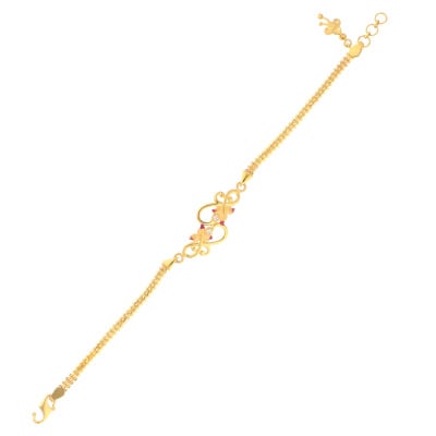 Gold Bracelet Designs with Price for Women Online - Vaibhav Jewellers