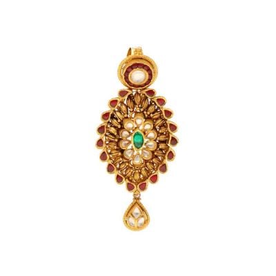 127VG3618 | Vaibhav Jewellers 22K Antique Gold Pendants 127VG3618