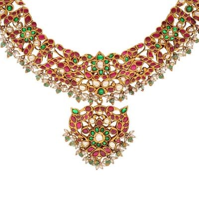 556VA178 | Vaibhav Jewellers Temple Necklace 556VA178