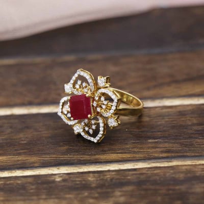 148VG6665 | Vaibhav Jewellers 18K Diamond Ladies Ring  cum Pendant 148VG6665