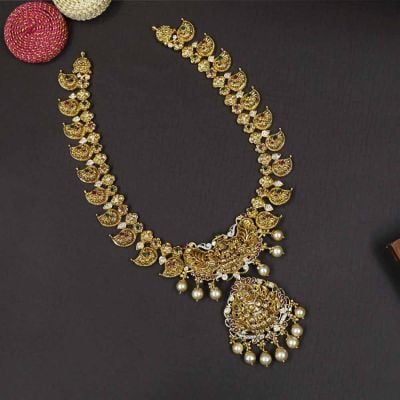 111VG3595 | Vaibhav Jewellers Ruby Emerald Cz Haram 111VG3595