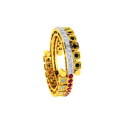 148DG9422 | Vaibhav Jewellers 18K Diamond Switch Ring 148DG9422