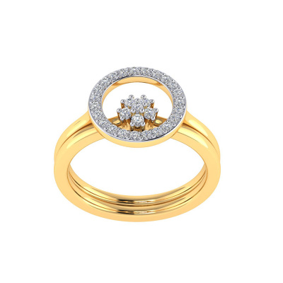 483DA264 | Vaibhav Jewellers 14K Fancy Stackable Diamond Ring 483DA264