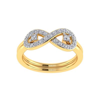 483DA269 | Vaibhav Jewellers 14K Fancy Stackable Diamond Ring 483DA269