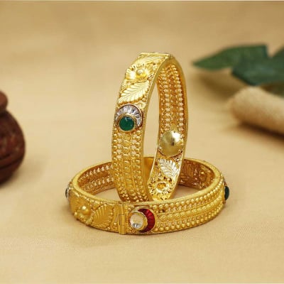 Buy Gold Bangles Designs Online for Women at Best Price