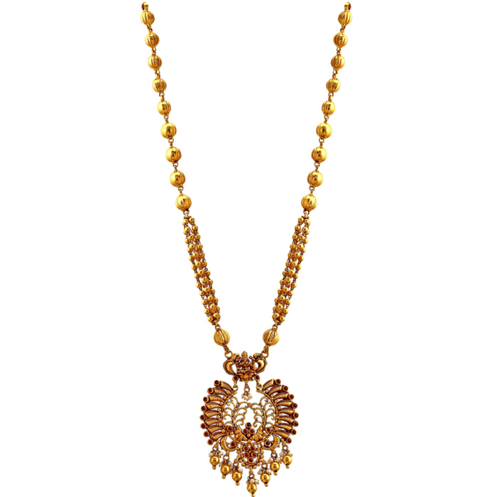 Exquisite Lakshmi Gold Necklace