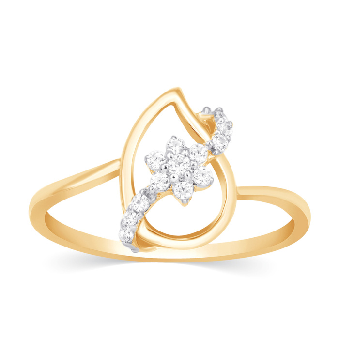 Graceful Floral Diamond Swell