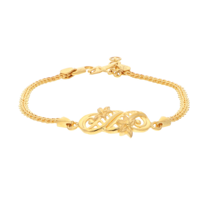 22KT Casting gold ladies bracelet 226VG2200