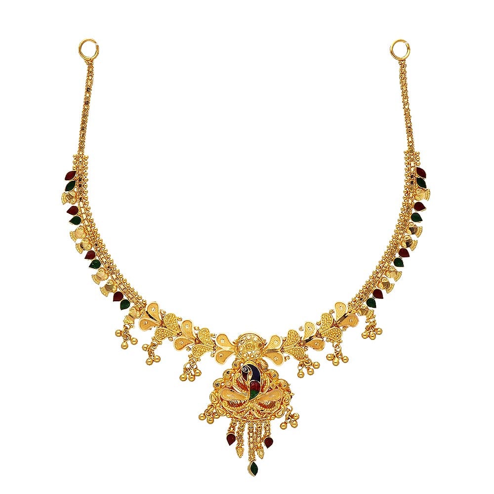 Latest Light weight Necklace designs for parties, festivals and weddings | Bridal  gold jewellery designs, Necklace designs, Gold bridal jewellery sets