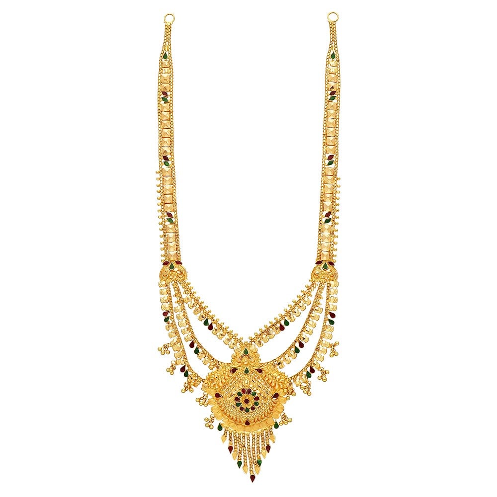 Gold Haram Online - 350+ Gold Haram Designs with Price and Weight