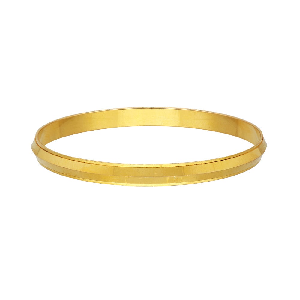 Buy Thick 2.9 3.0mm Full Round Wire Solid Gold Slip on Stacking Bangle  Bracelet, 14K 18K 22K Yellow, Hand Forged Not Hollow Online in India - Etsy
