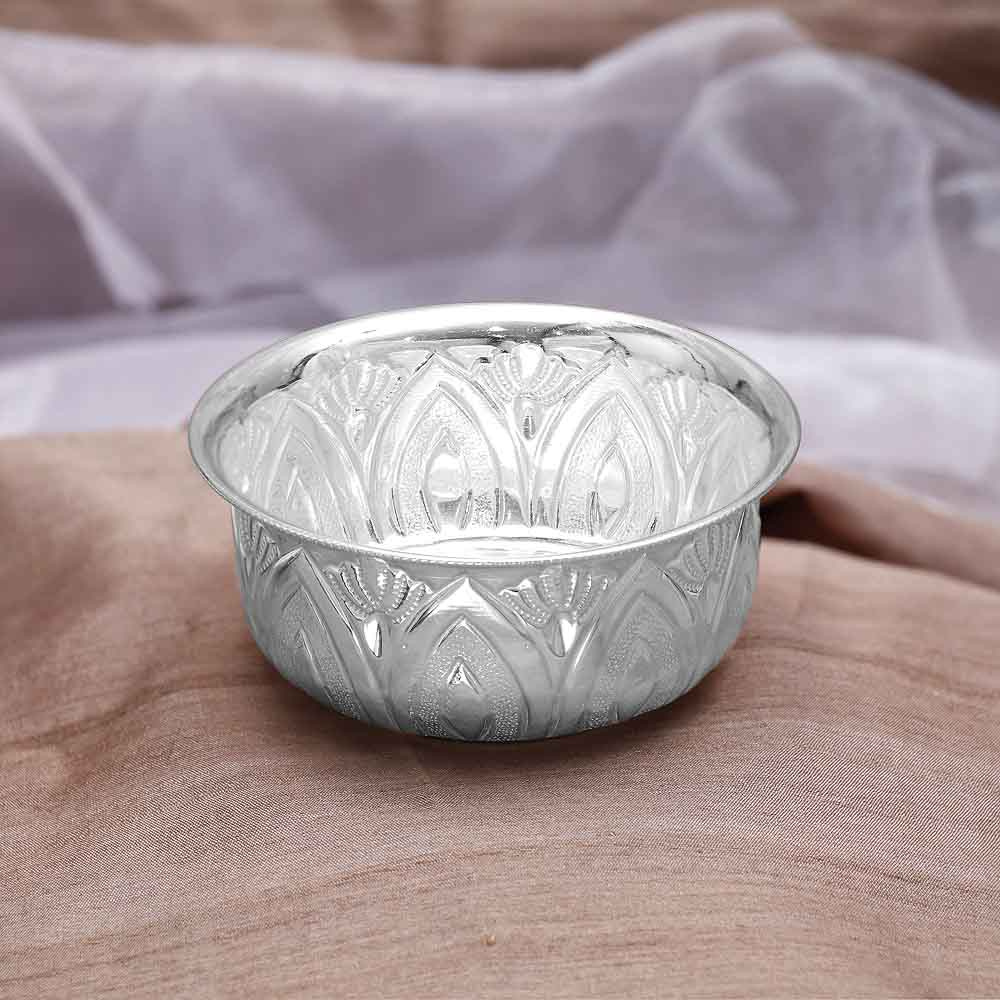 Silver Plated Peacock Serving Bowl, for Gift, Return Gifts for Housewa —  Vastustoreonline