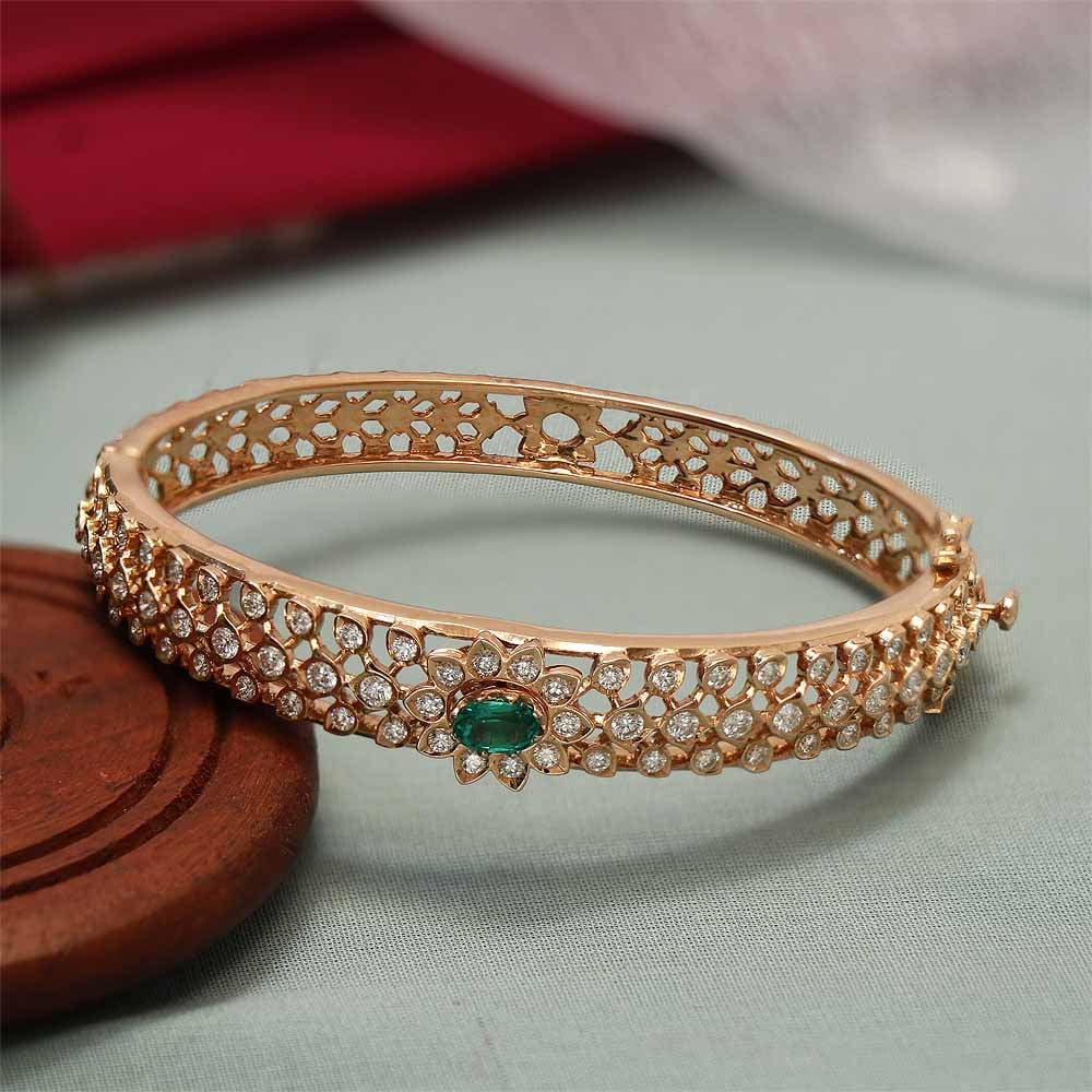 Buy Zeneme Bracelet American Diamond Studded Artistically Designed  Celebrity Inspired American Diamond Bracelet With Matching Ring Jewellery  For Girl and Women (Design 1) Online at Best Prices in India - JioMart.