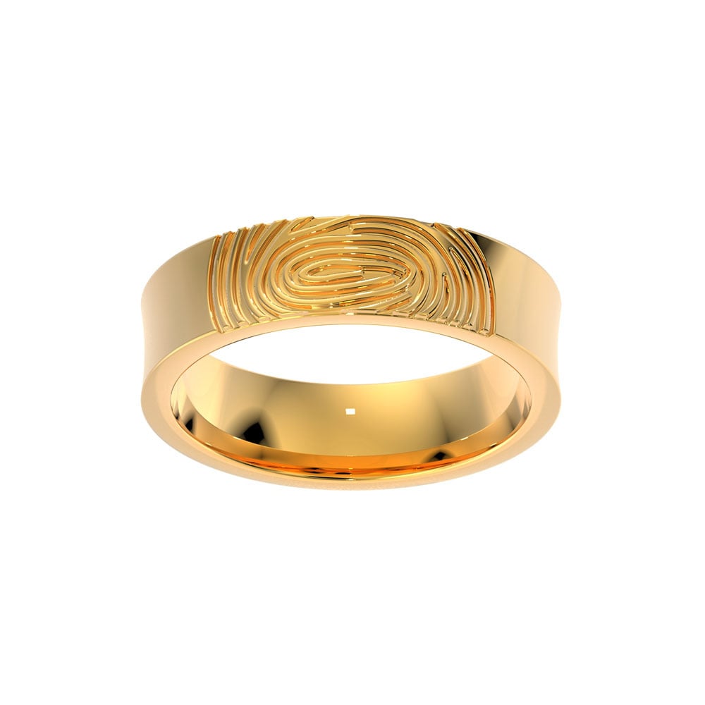 vaibhav jewellers 22k casting finger print ring 97j8838 97j8838