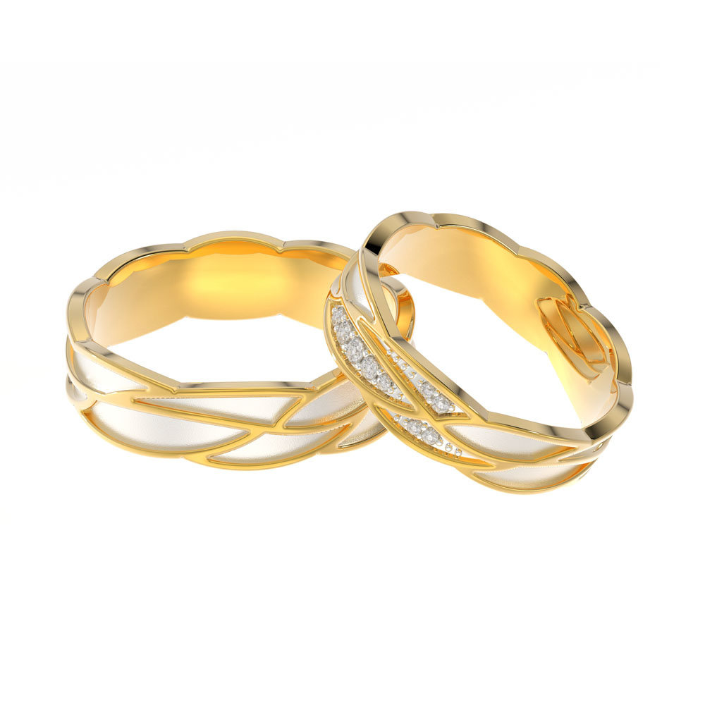 Simple Fashion Stainless Steel Rings Classic Gold Color Couple Rings For  Women Men Wedding Engagement Anniversary Couple Jewelry - Rings - AliExpress