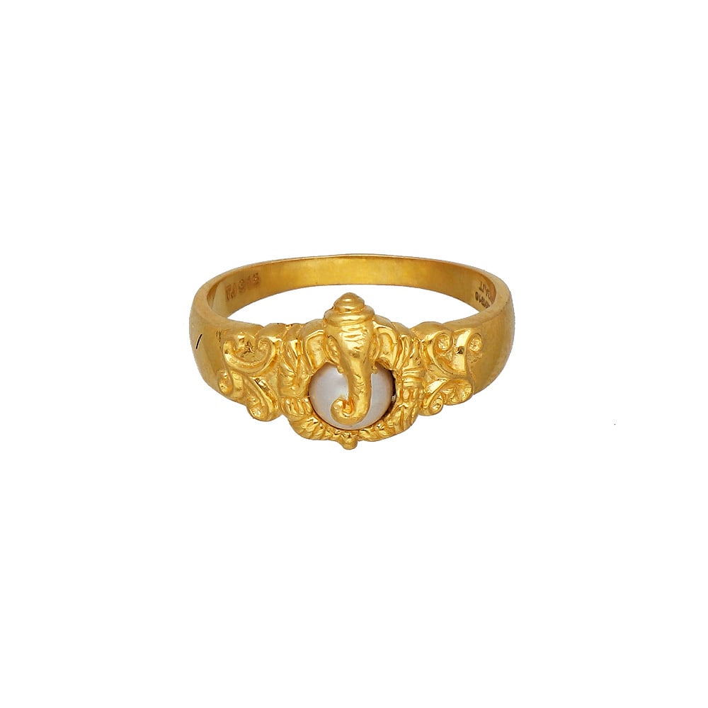 Men Designer Engagement Gold Ring | SEHGAL GOLD ORNAMENTS PVT. LTD.