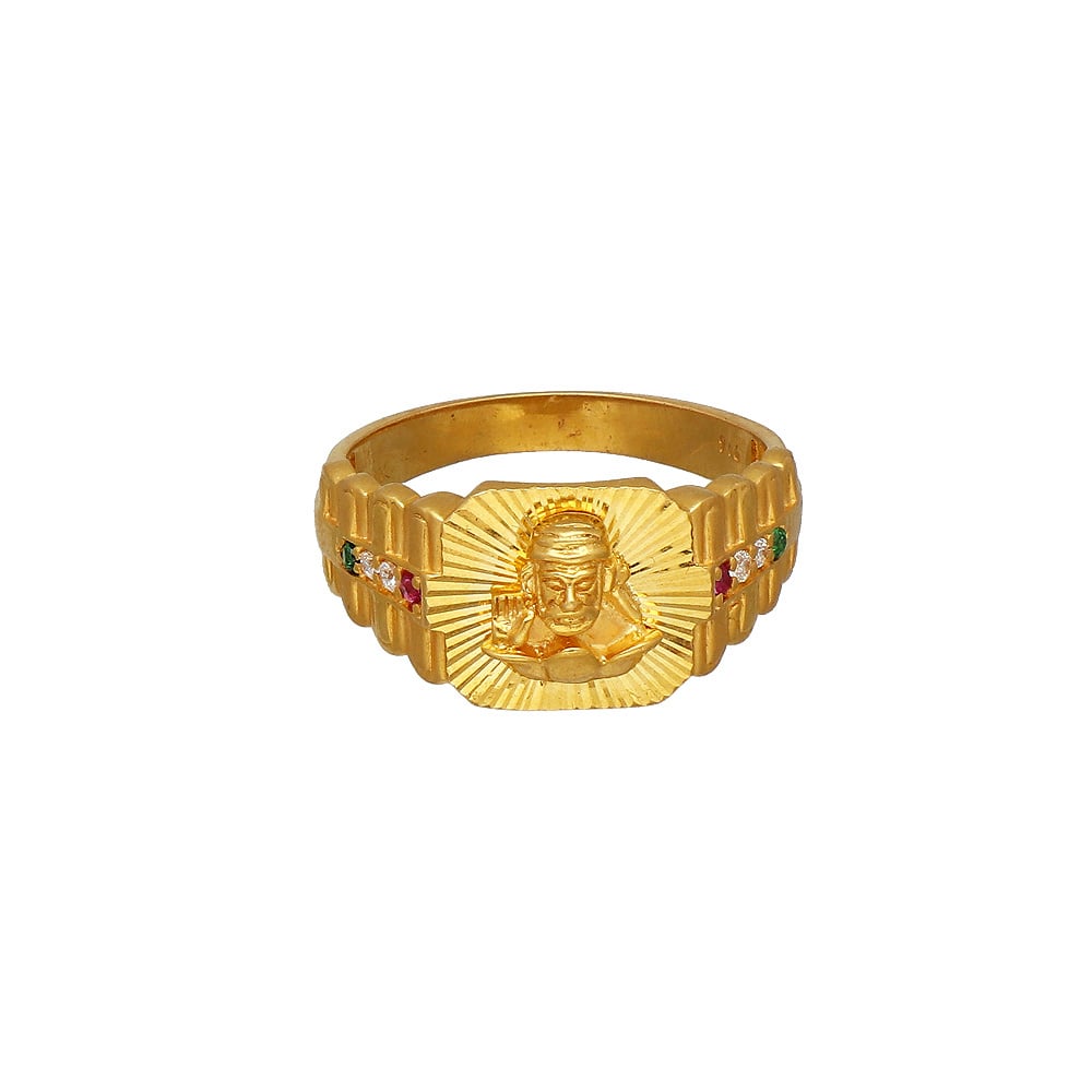 99% Male Men Gold Ring, 3g at best price in Howrah | ID: 2850522031462