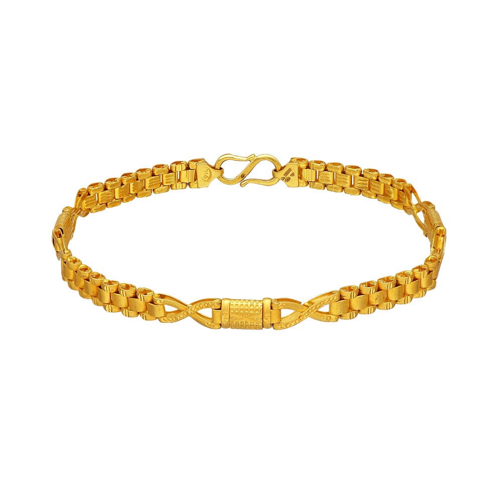 Lion Bracelet for Men in 22 karat gold at PureJewels-sonthuy.vn
