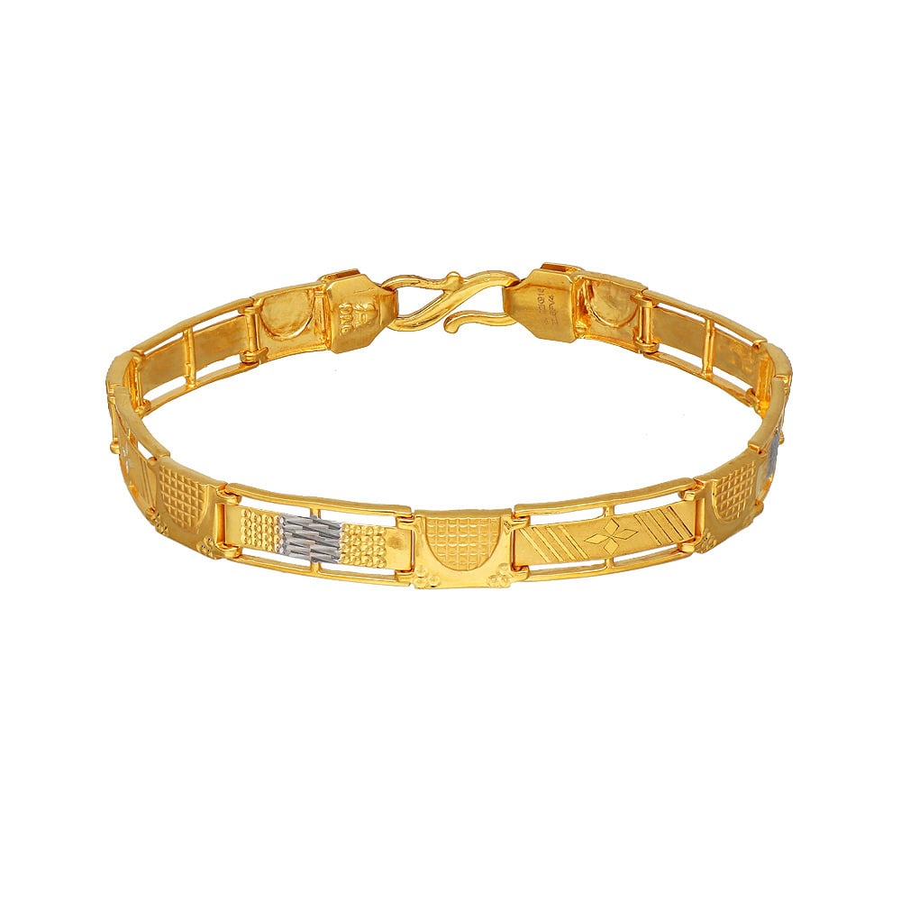 Zancan white gold bracelet with diamonds.