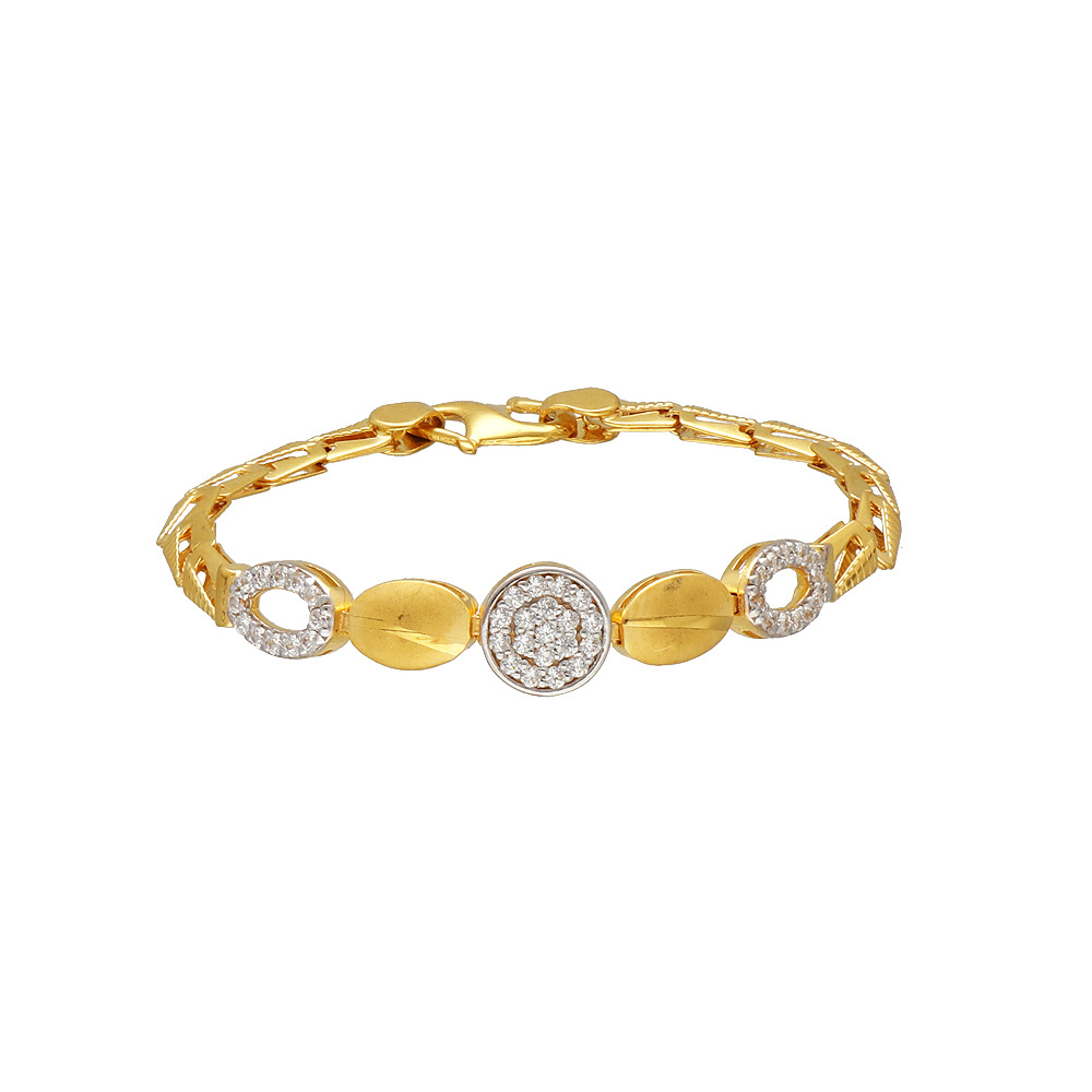 Elegant 22K Gold Mangalsutra Bracelet