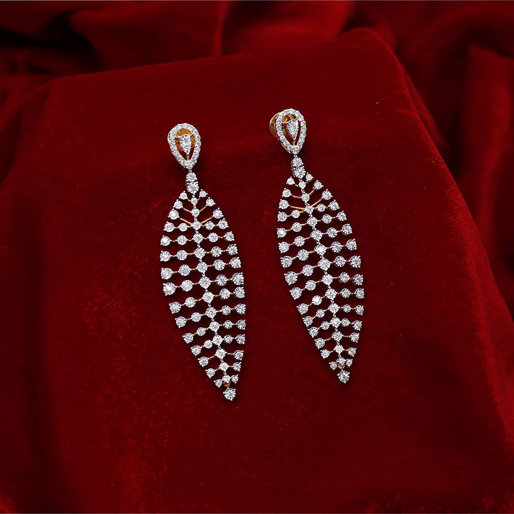 Chandelier Diamond Earrings for Women — Ouros Jewels