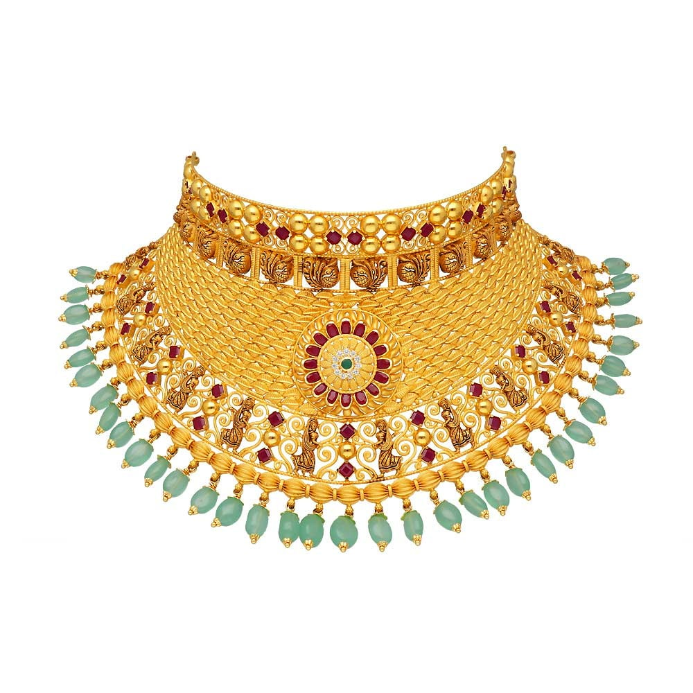 Shop Pure 24k Gold Plated One Gram Jewellery - Parakkat Jewels