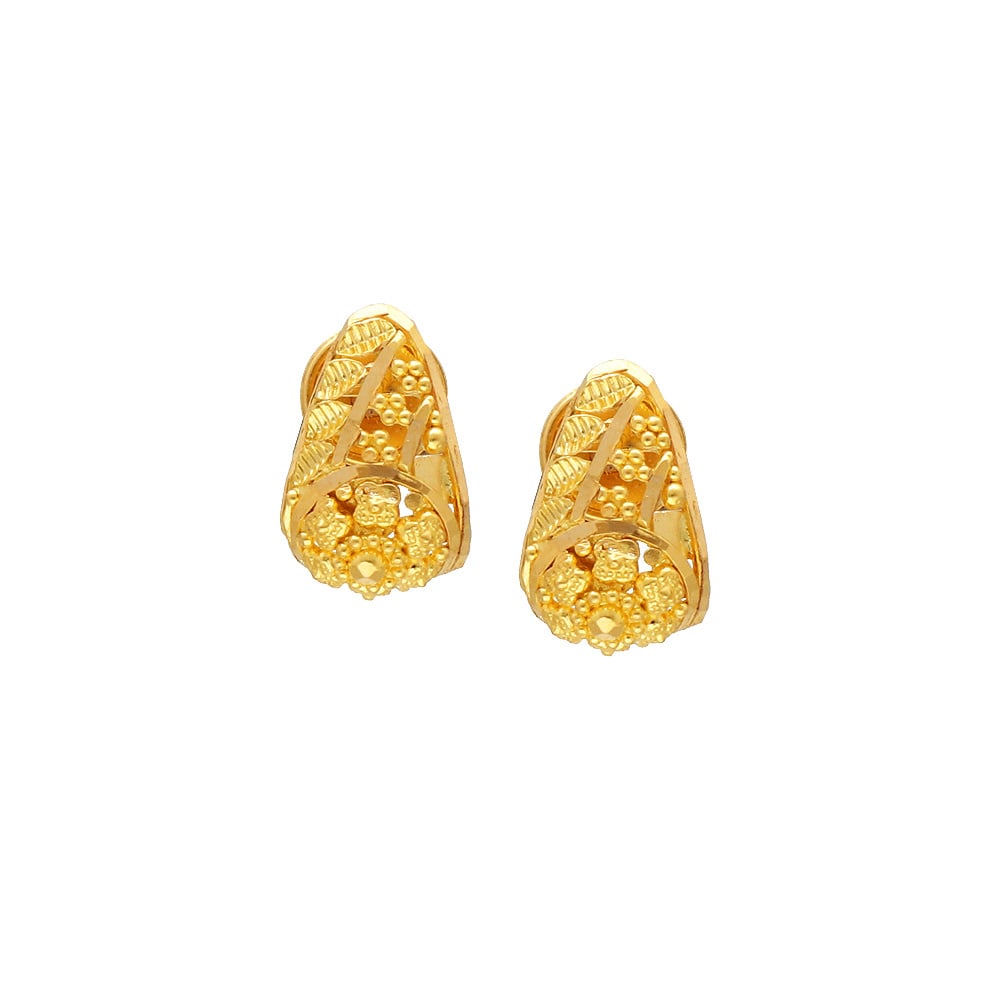 Buy Malabar Gold and Diamonds 22k Gold Earrings for Kids Online At Best  Price @ Tata CLiQ