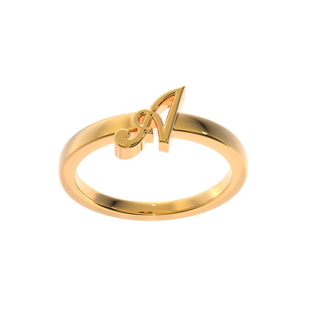 Buy Round Criss Cross Designer Mens Gold Ring - Joyalukkas