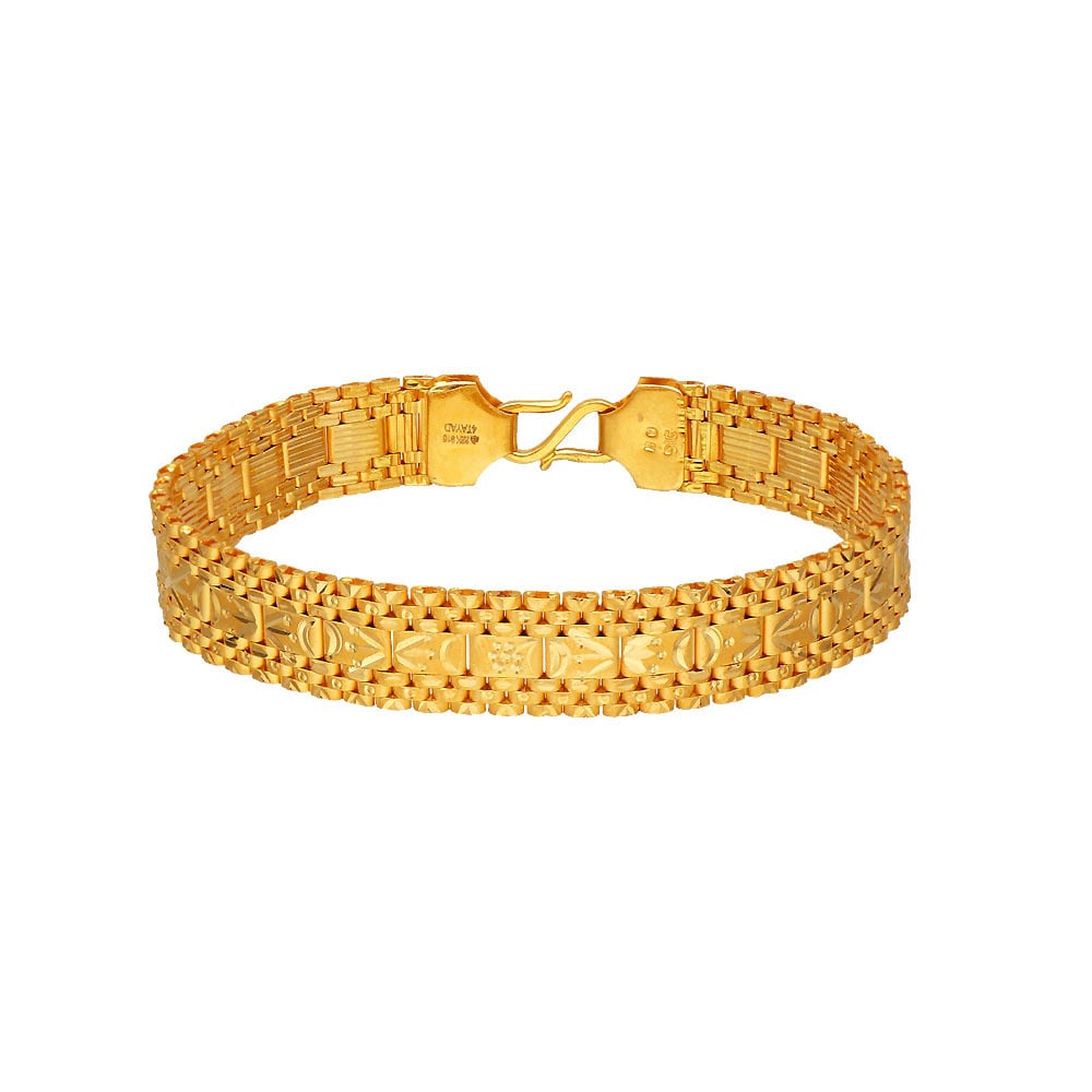22 carat Gold Bracelet Solid Designs || New Gold Bracelet Designs || Chain  Models Gold Bracelets - YouTube