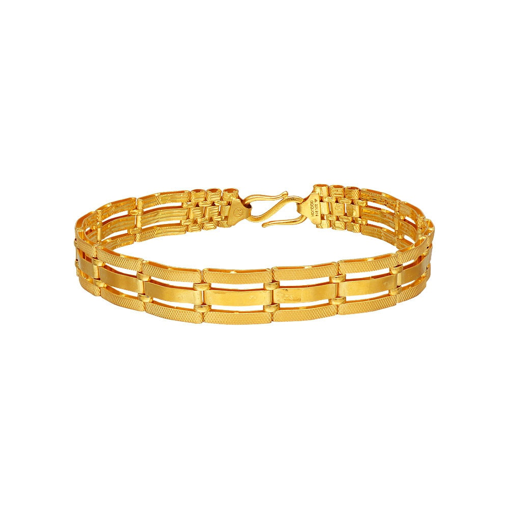 Beautiful 18K Gold Plated Link ID Plate Bracelet for little girl. | eBay