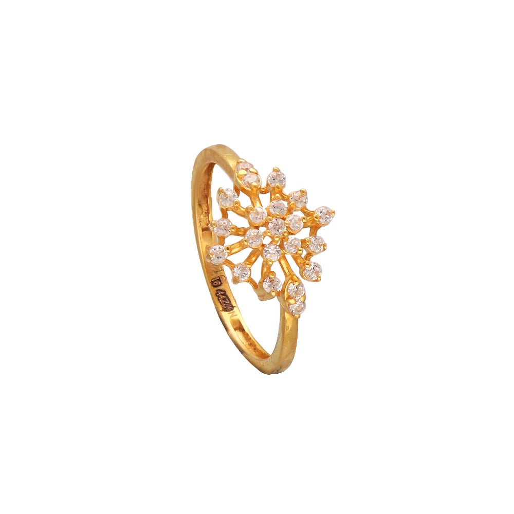 Buy 22Kt Plain Gold Fancy Designer Ladies Ring 93VC4882 Online from Vaibhav  Jewellers