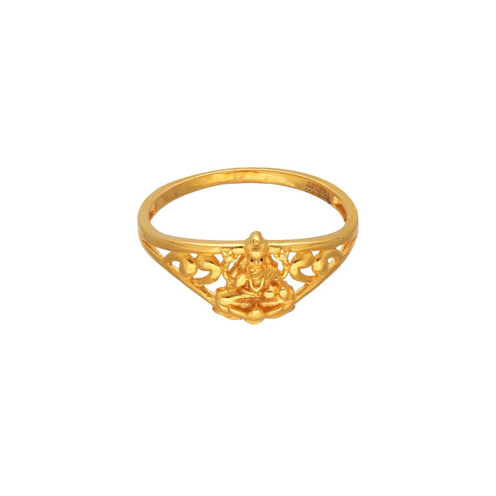 LADIES 18K YELLOW GOLD HAND RING WITH 2.5 CT DIAMONDS - OMI Jewelry