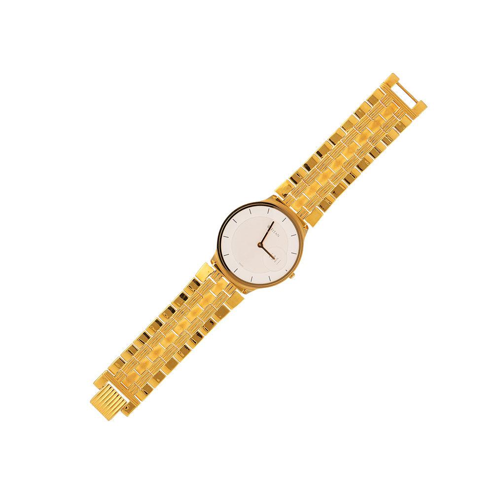 Stainless Steel 18K Gold Watch Bracelet, 38-44mm | Smart Caviar | LAGOS  Jewelry