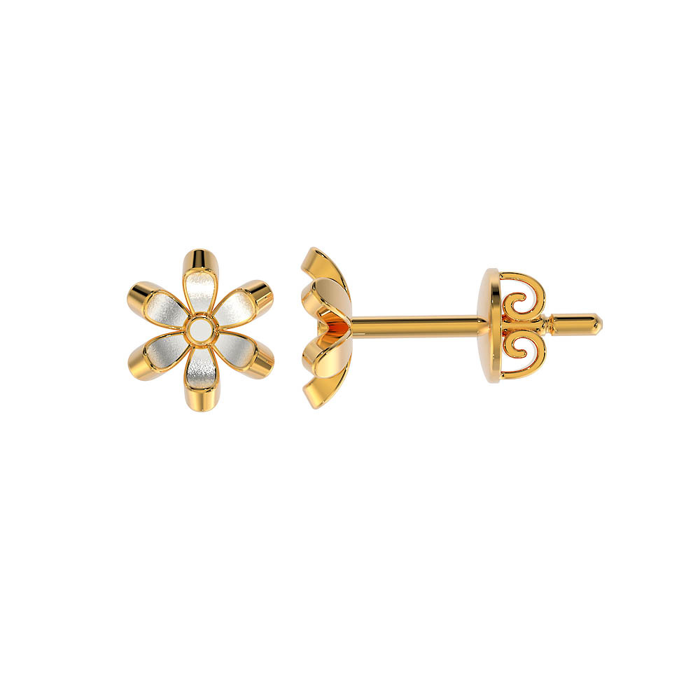 Buy Lucchetta, 14k Gold Earrings, 14 karat Gold Dangle Earrings with Oval  Hoop Drop, hook back, Made in Italy Jewelry for Women Girls, BR6669-MN  Online at desertcartINDIA