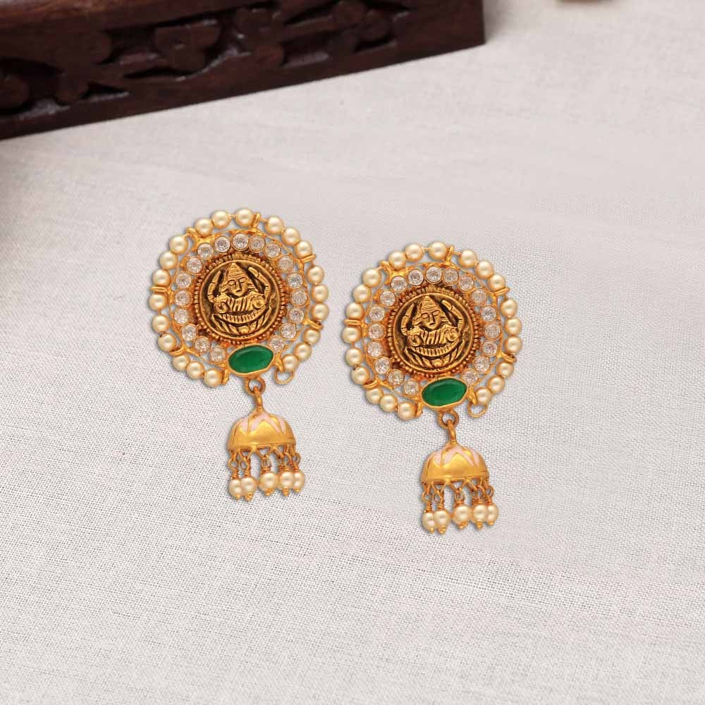 Traditional Jumkas, Ethnic Jewelry, Buttalu, Jumkas for Wedding ,indian  Earrings, Hangings, One Gram Gold - Etsy