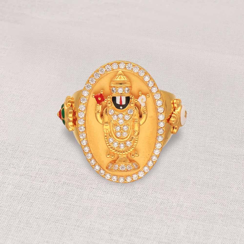 Buy 22Kt Lord Venkateswara Swamy Pendant Plain Gold Bracelet For Kids  195VG1311 Online from Vaibhav Jewellers